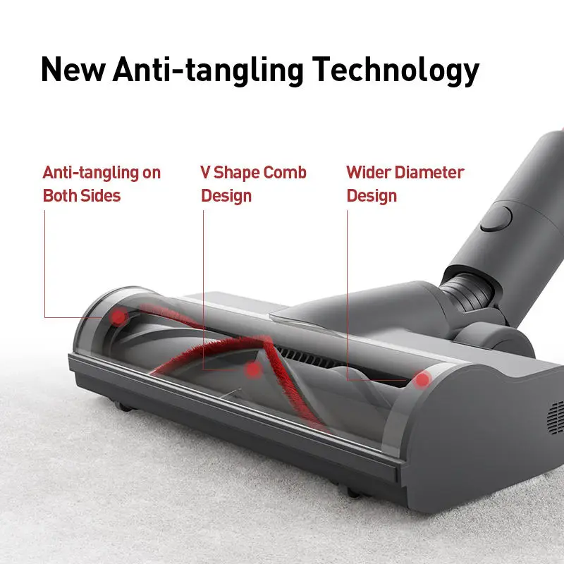 Xiaomi Dreame T20 Handheld Cordless Vacuum Cleaner HD Full Color Screen 25kPa Strong Suction Vacuum Cleaner