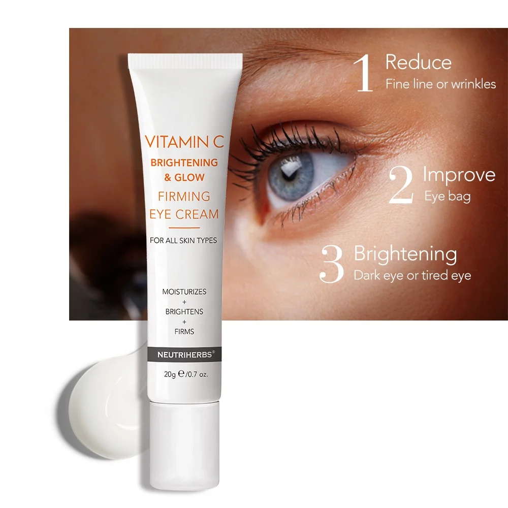 Private Label Brightening Anti Aging Under Wrinkle Remove Dark Circles Eye Cream