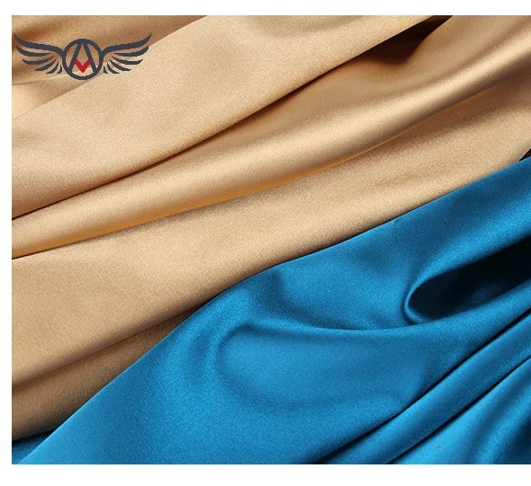 High Quality Glossy Printed 100% Polyester Fabric Satin Keqiao Shaoxing