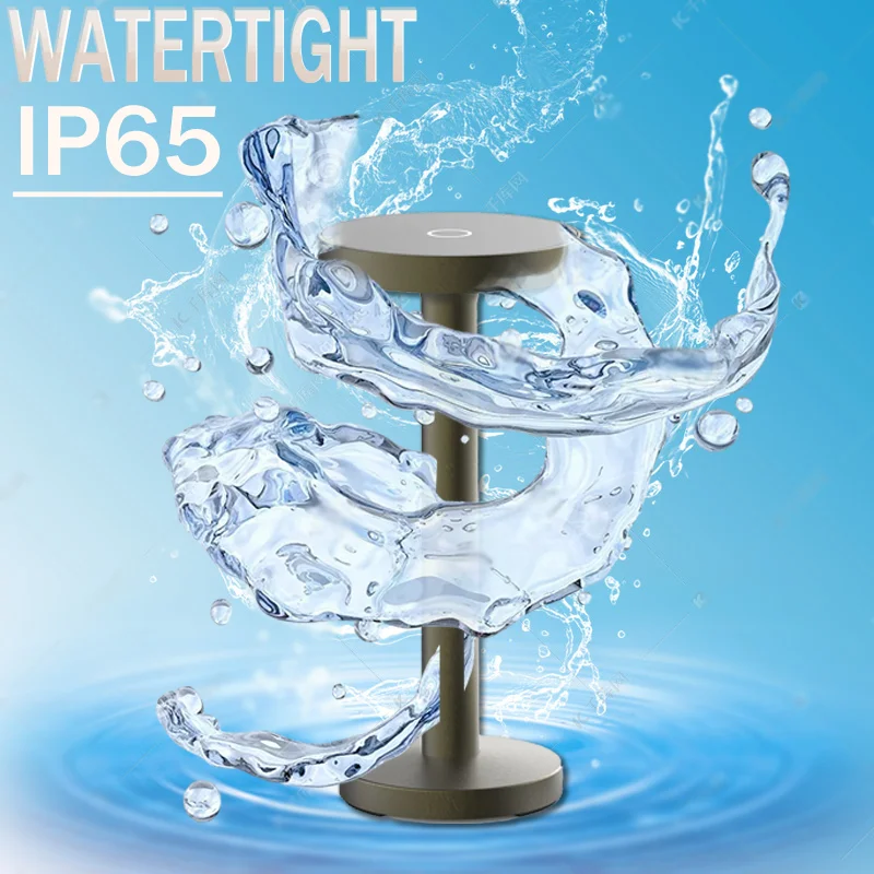 Golden Best Selling Touch Dimming Multi-function Led Designer Simple Design Rechargeable Led Table Lamp