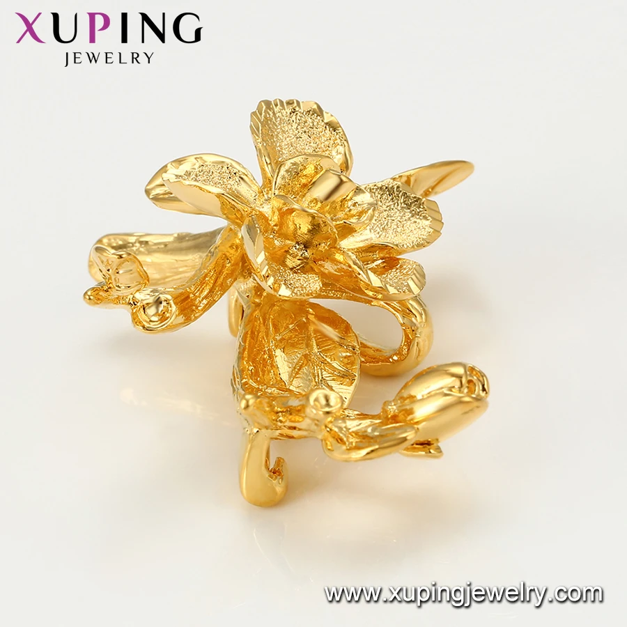 A00538424 xuping шерстяные пальто для темпераментных high-end с бутоньеркой платье крупным цветочным принтом женские покрытыем цвета чистого 24 каратного золота шаль Пряжка