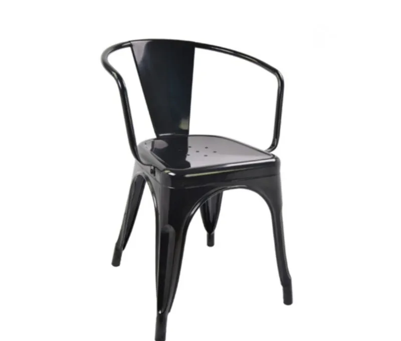 Modern Hot Selling Metal Dining Chair Restaurant Chair Popular Coffee Chair