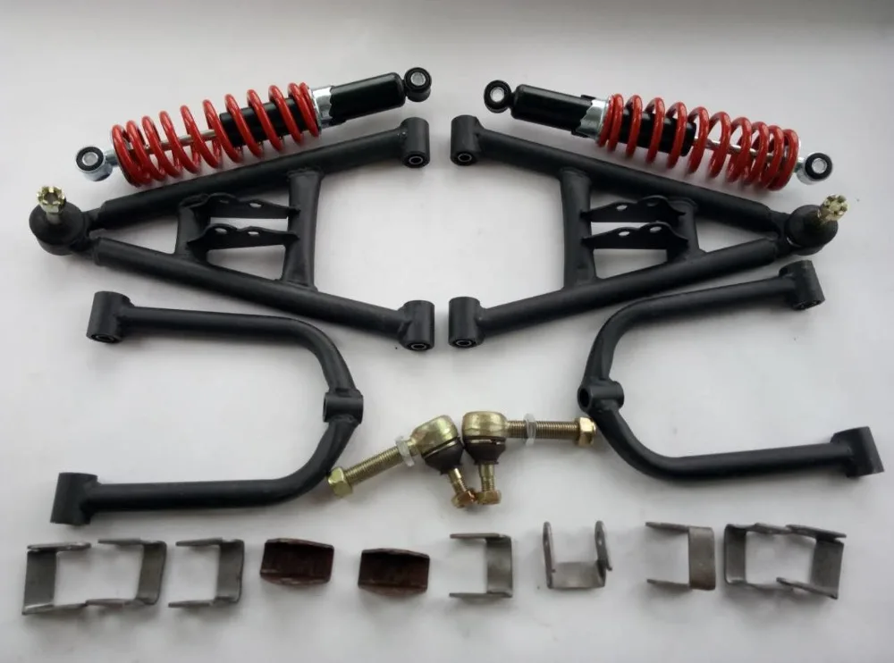 Передняя подвеска амортизатора KARTING GO KART коробка рулевого вала тяги управления Swingarms задняя ось