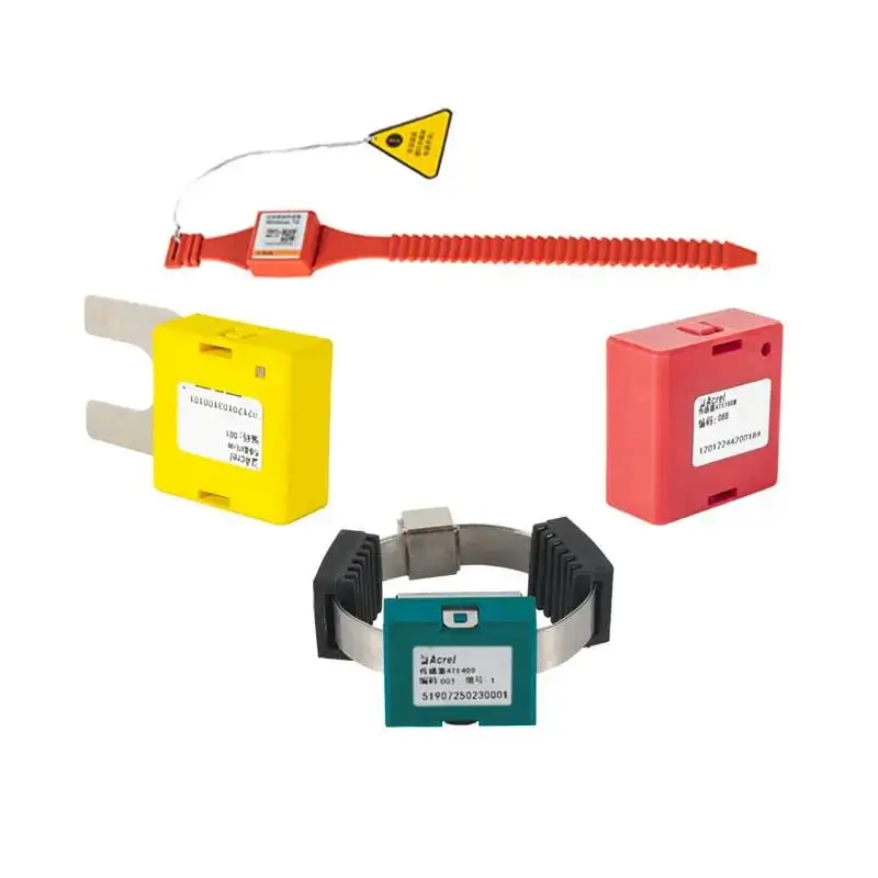 Acrel ATE400 wireless temperature sensor monitoring cable/equipment surfaces temperature in high or low voltage switchgears