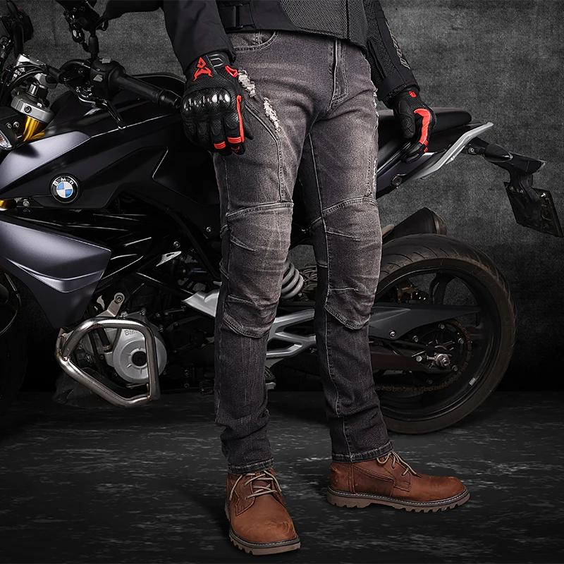 MOTOCENTRIC Motorcycle Pants Men Moto Jeans Protective Gear Riding Touring Motorbike Trousers Motocross Jeans Armor Protective