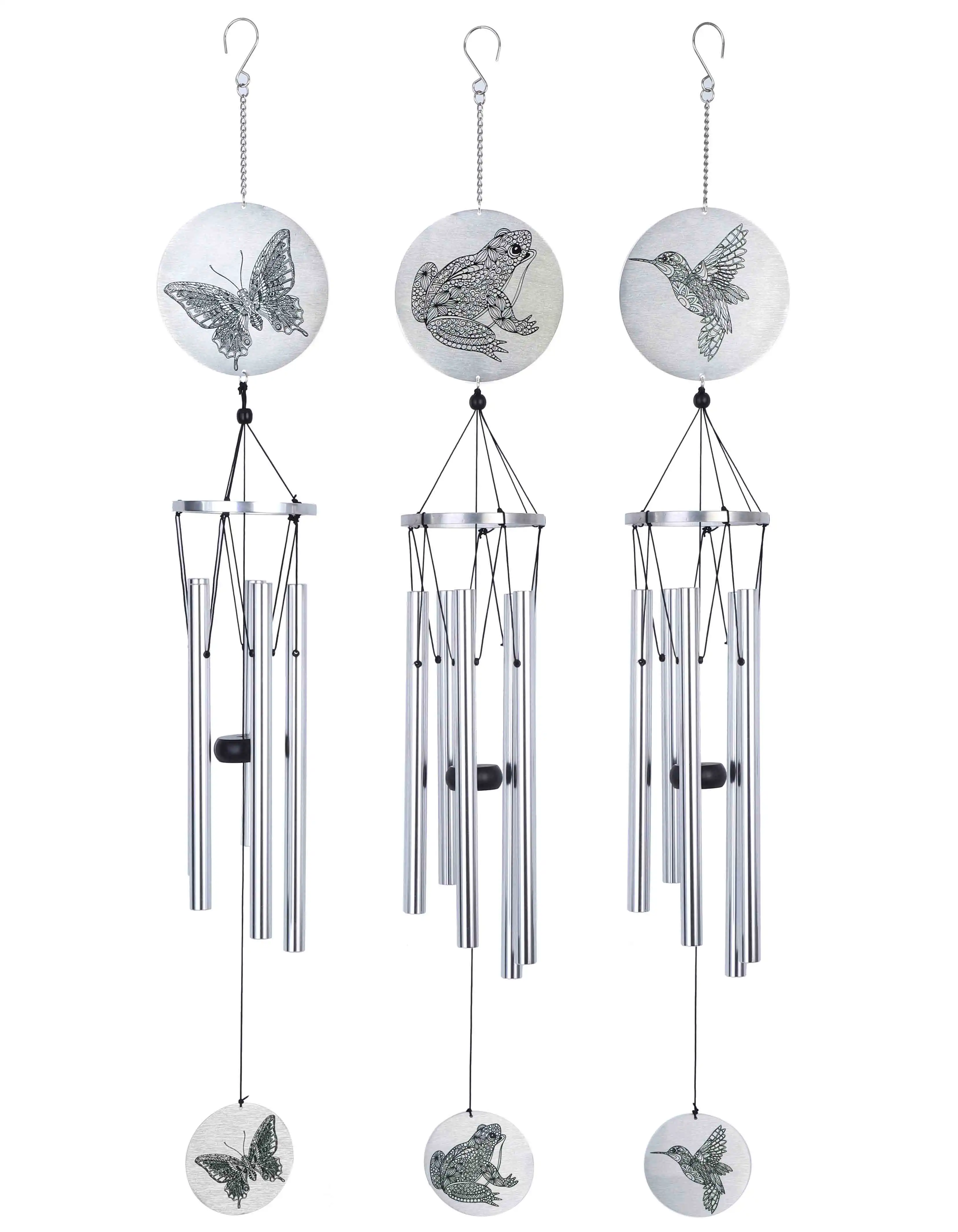 Doors and windows decor wind chime top quality aluminium