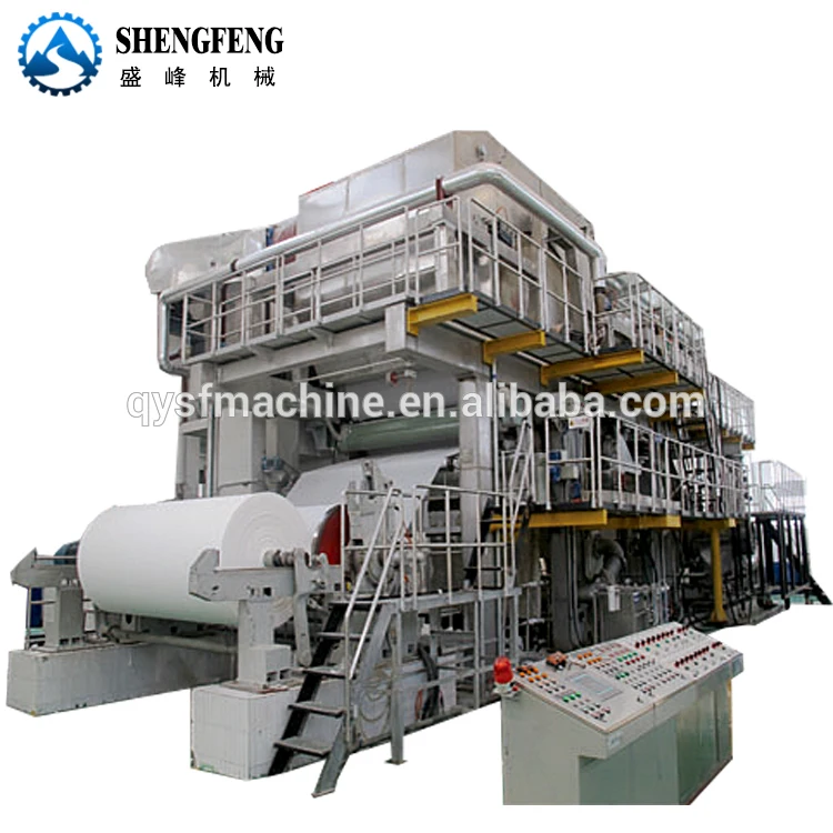 High yield facial  tissue  paper production line for paper mill