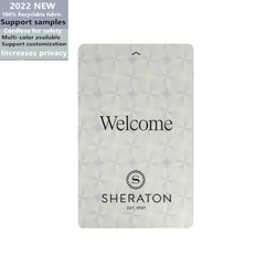 Custom printing PVC contactless ISO14443A RFID hotel key card 13.56MHZ Access Control NFCcard NFC business cards