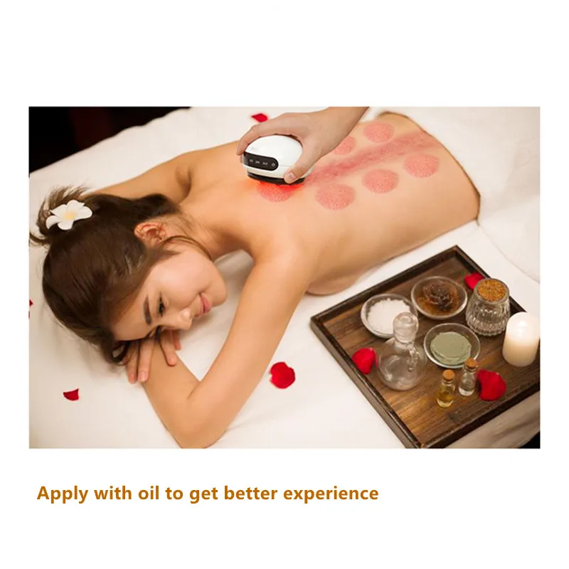 Hot Selling Pain Relief Meridian Massage Electric Guasha Cupping device Ventouse Electrique Cupping