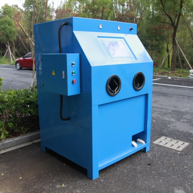 COLO-1010W  manual wet blasting washer sandblasting device kit cabinet