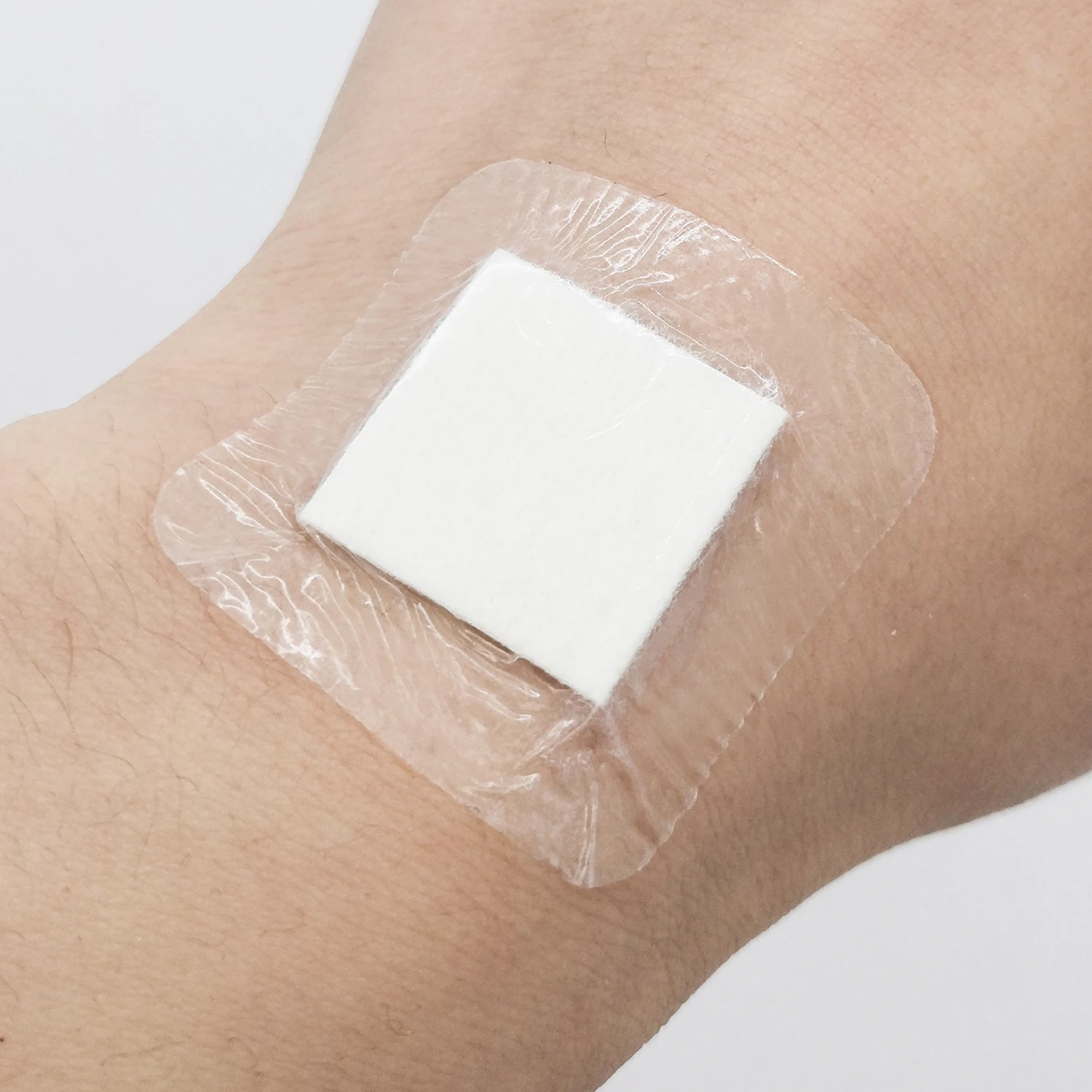 2024 Best Seller 2023 100% PU Waterproof Transparent Wound Dressing for personal wound care With Absorbent Pad