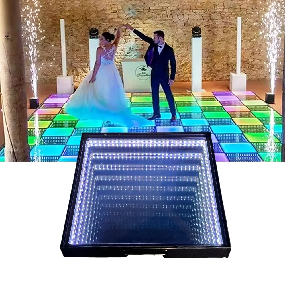 SP 50x50cm lights dance floor LED Dance Floor 3d dance floor magnetic