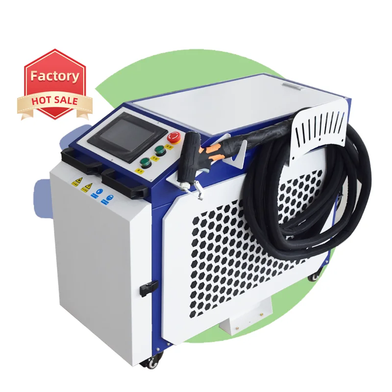 Mopa Hand-Held CNC LY Laser Cleaning Machine 1000W 2000W Continuous for Paints & Rust Removal Pulse Laser Paints Removal