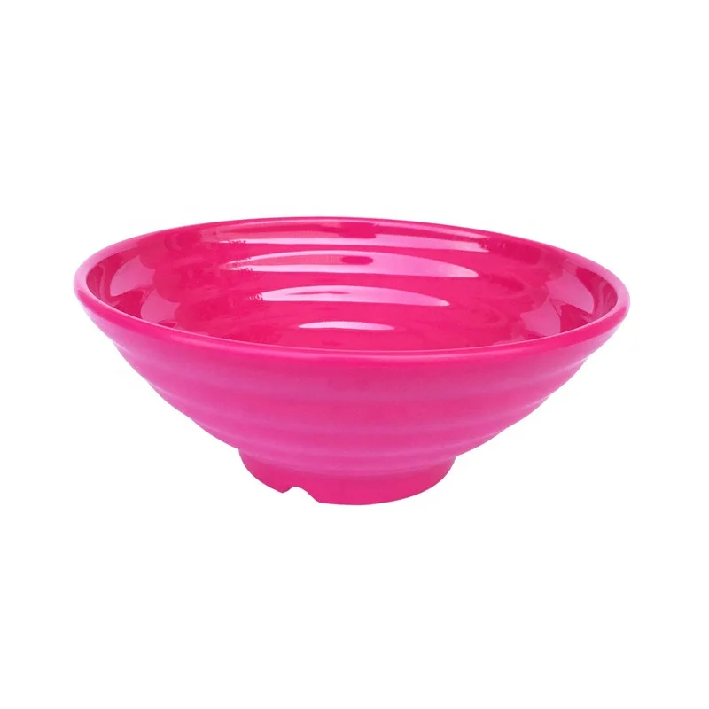 Factory Restaurant Melamine Cheap Matt Black Ramen Bowl