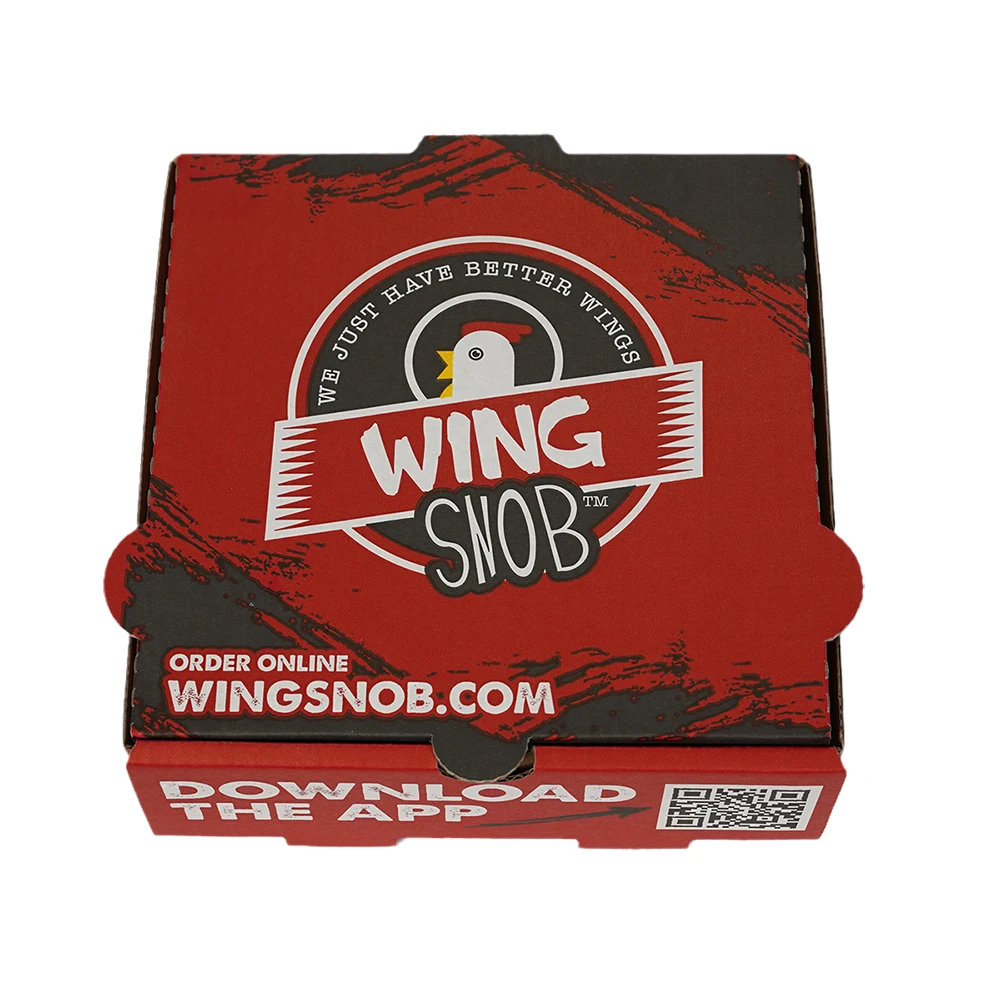 Food grade Compostable fried chicken box for Take Away with Logo Customized Printed