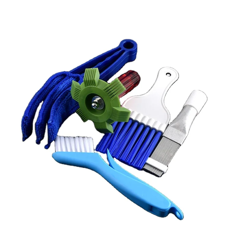 Air Conditioner Condenser Fin Comb Air Conditioner Fin Cleaner Refrigerator Coil Cleaning Whisk Brush Metal Fin Evaporator