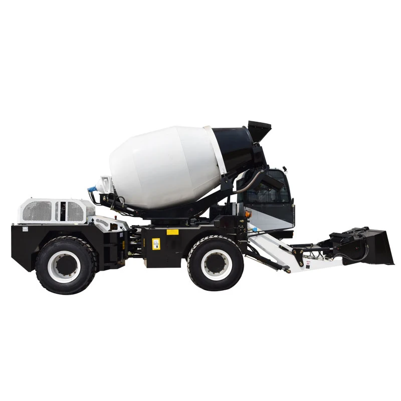 3.5cbm Outputing Self Loading Concrete Mixer Truck HY3500