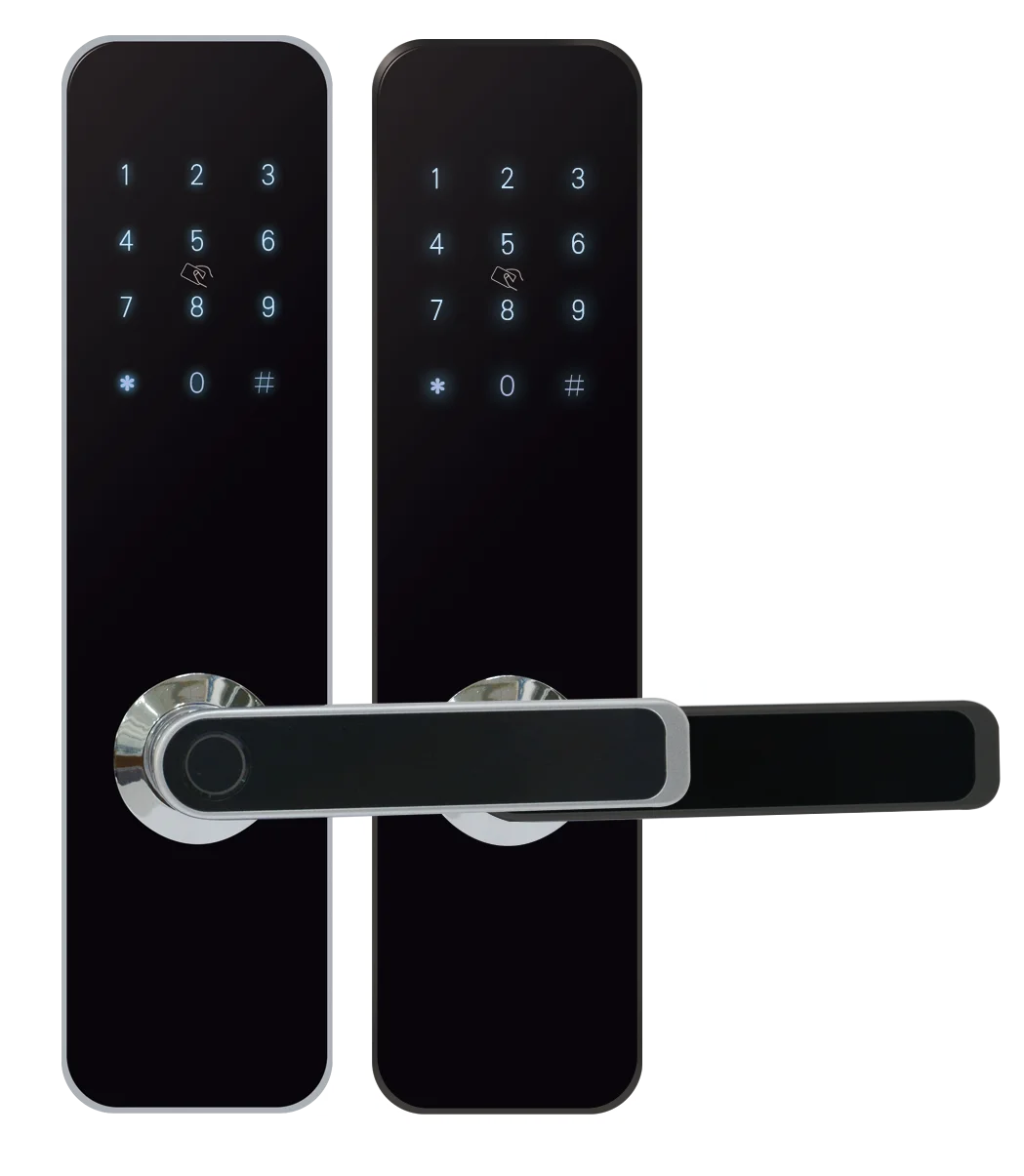 Lock smart keyless fingerprint door lock smart zigbee security door lock