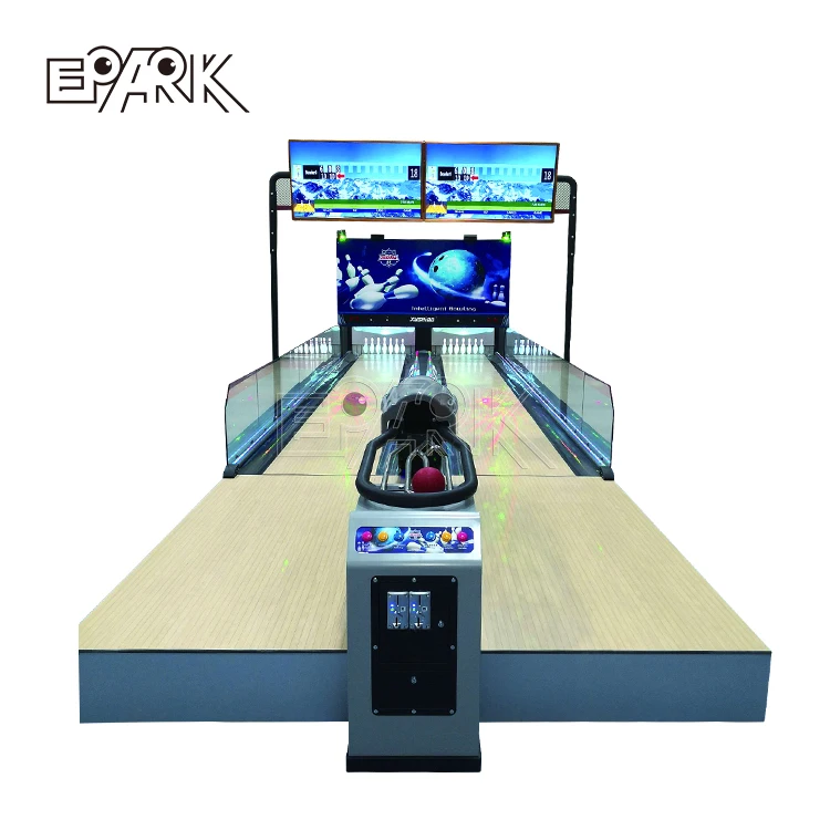 Recreational Health Entertainment Game Equipment Bowling Game Machine with Double LED Screen Hot Selling