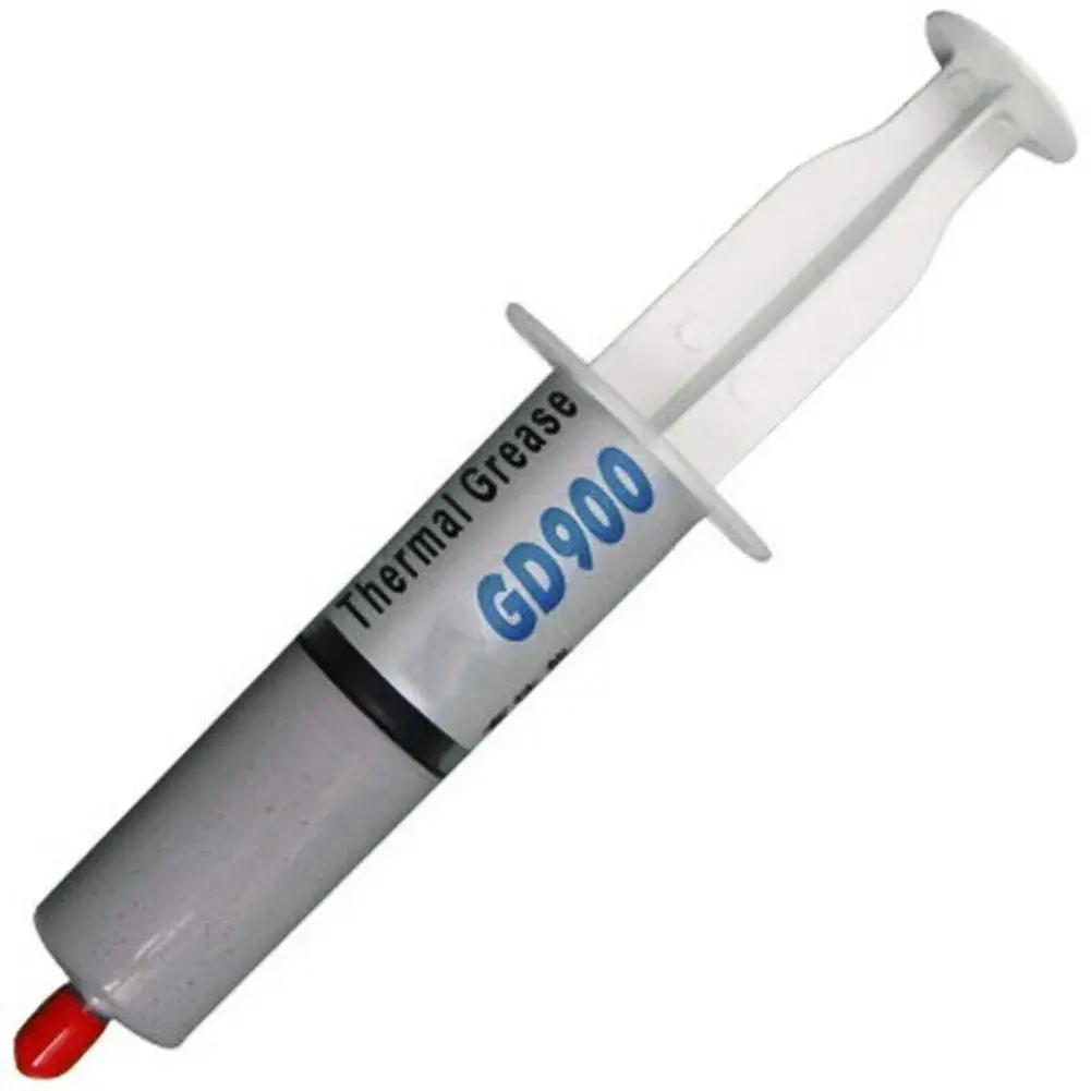 Net Weight 1/3/7/15/30 Grams Syringe Packaging Gray GD900 Thermal Conductive Grease Paste Plaster CPU Heat Sink Commpound SSY