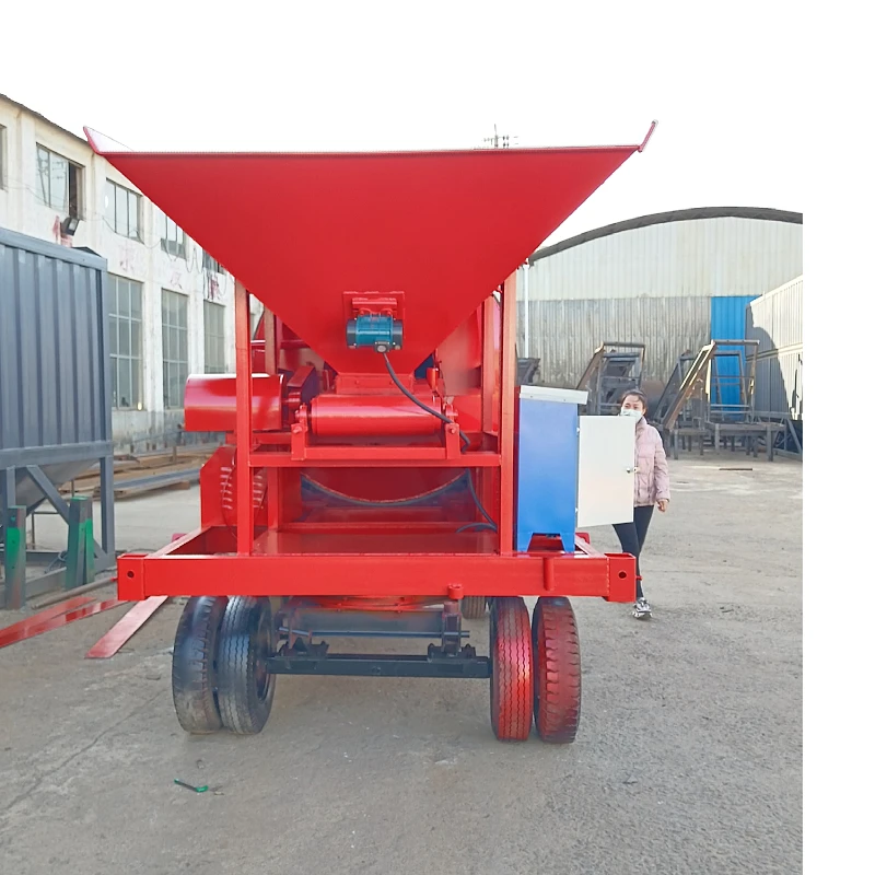Electric diesel self-loading concrete mixer Concrete mixer bucket loader foam concrete mixer