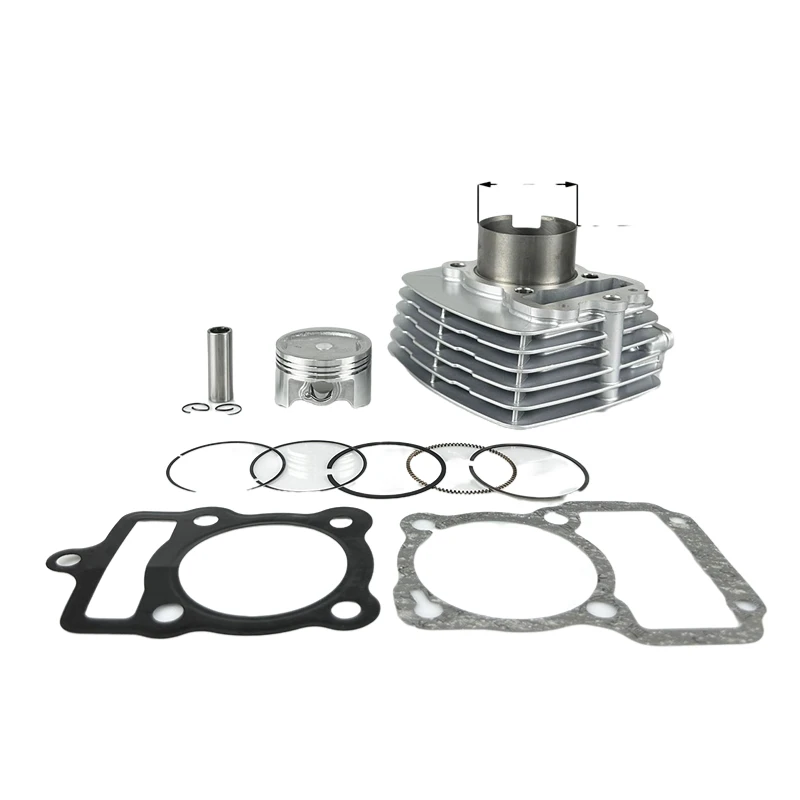 Motorcycle 125cc Engine Cylinder Block Piston Kits Bm150 Motorcycle Parts Cylinder Block Honlg