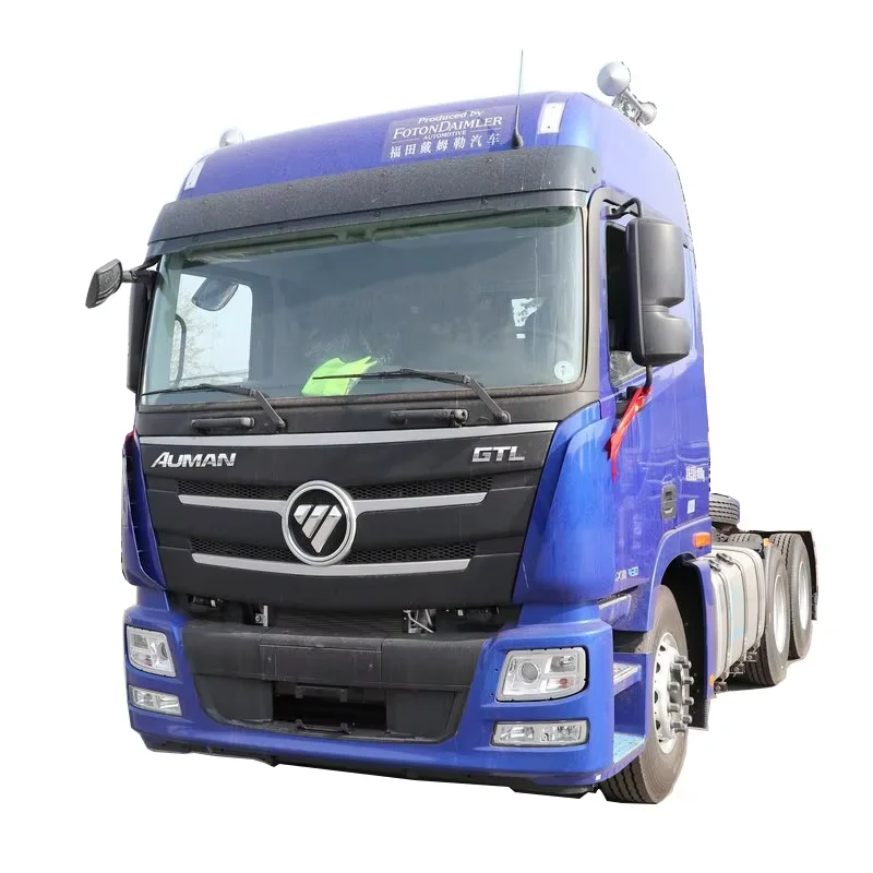 Hot sale High quality Used TRACTOR TRUCK Foton Auman GTL 6x4 430hp Euro3 Euro4 Euro5 Diesel trailer head Heavy Duty Trucks
