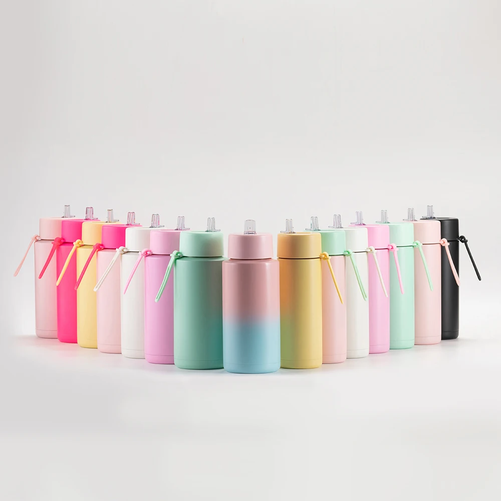 Wholesale Bpa Free Metal Double Wall Stainless Steel Eco Friendly Sports 650ml Water Bottles  For Gym Custom Logo