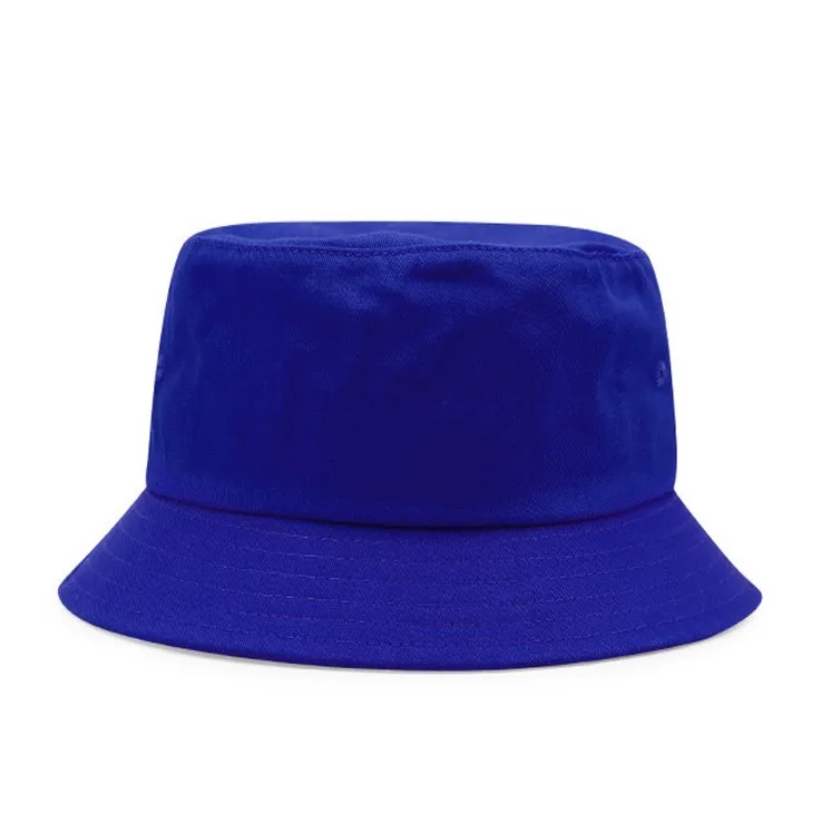 Wholesale Unisex Fashion Custom Embroidery Logo Cotton Travel Fisherman Bucket Hat Caps
