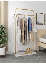 New Type Top Sale Modern Marble Base Multifunction Hanger Metal Coat Rack Stand
