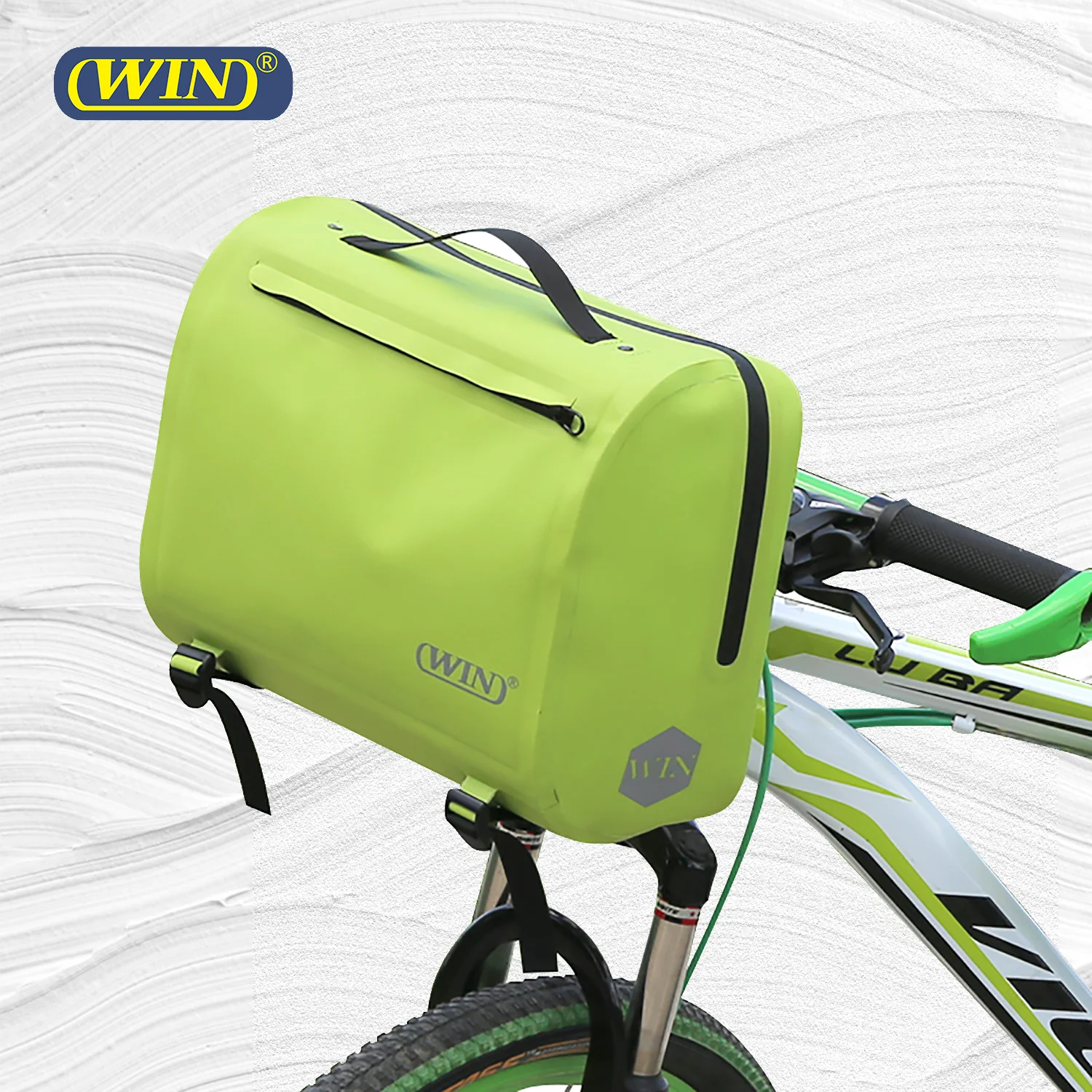 Lightweight PVC Free Waterproof Handlebar Bag Multi-functional Cycling Bag