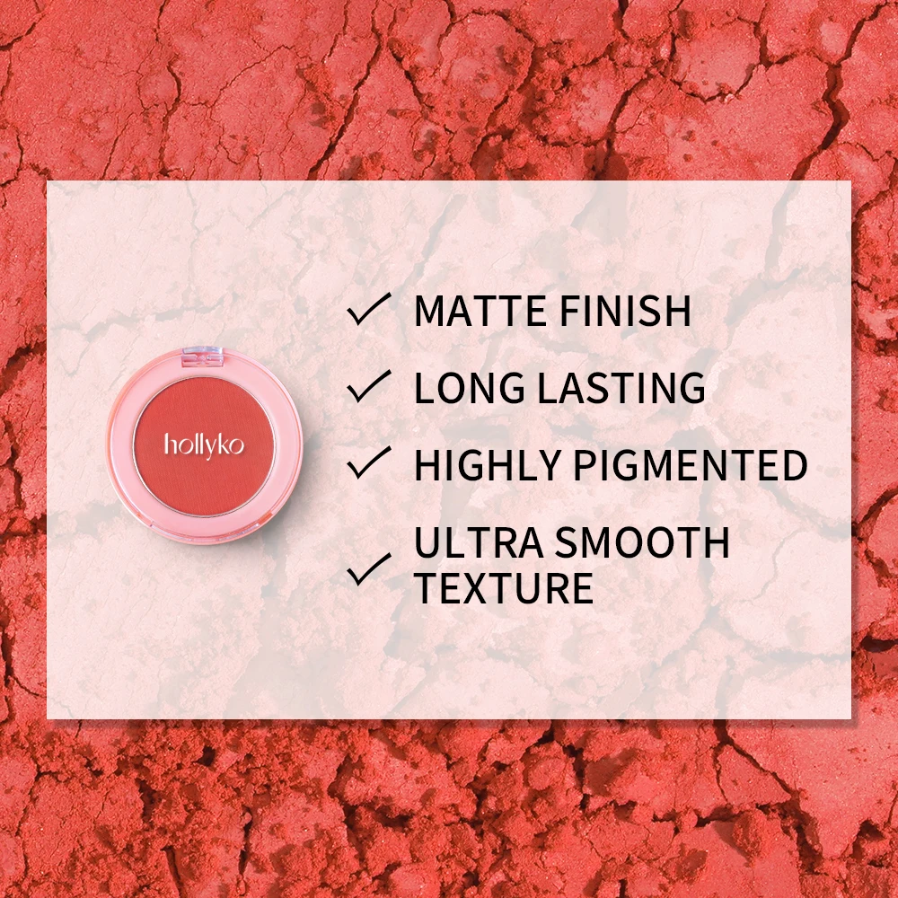 matte blush vegan creamy blush powder private label custom packaging