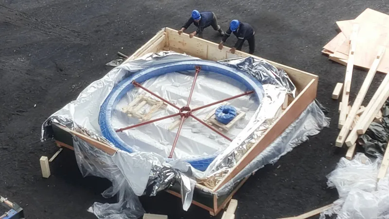 Xuzhou Helin R80-7 Excavator Turntable Bearing Large Slewing Bearing Slewing Ring Bearing R70-7