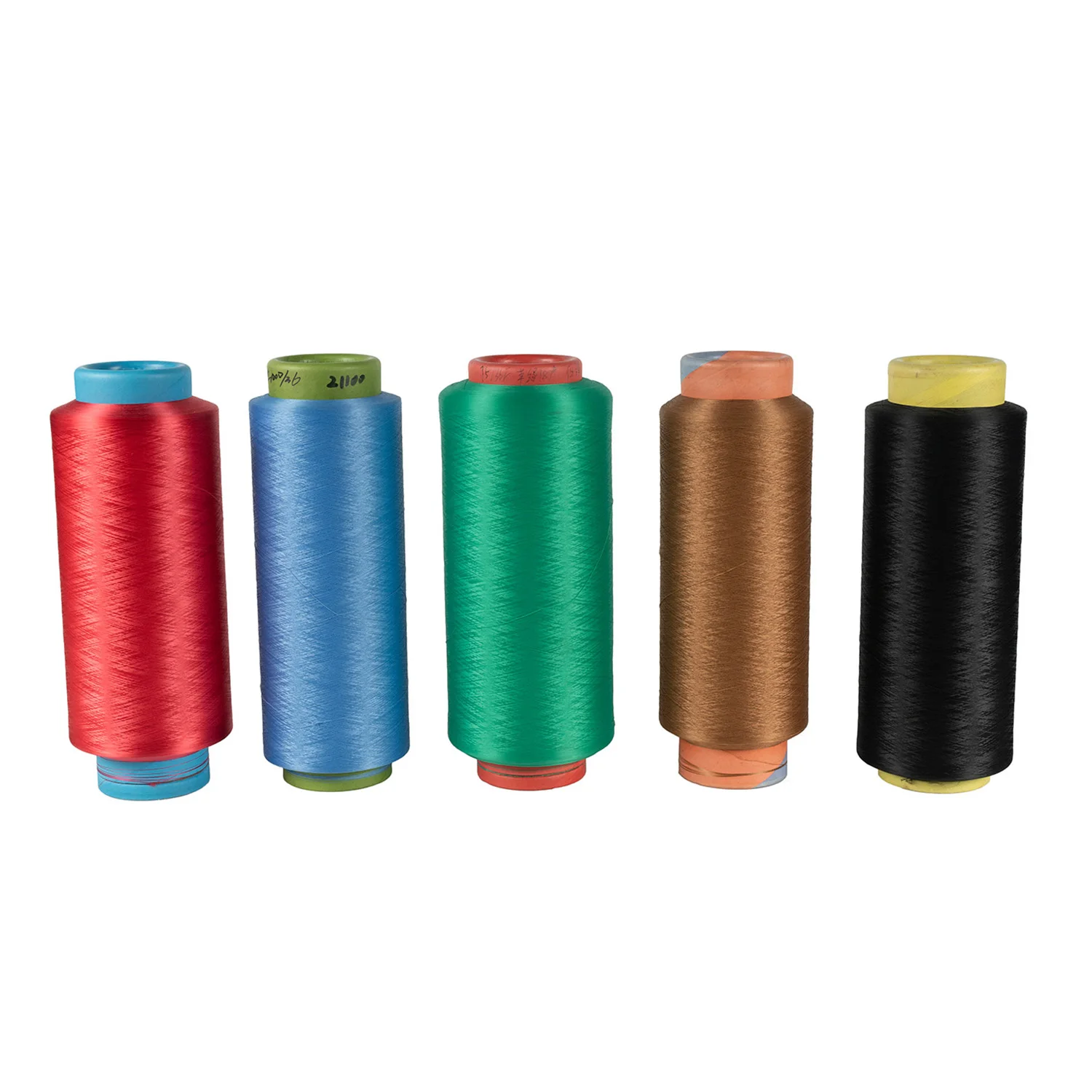 140D/48F nylon 6 dope dyed DTY semi dull with slight intermingled yarn