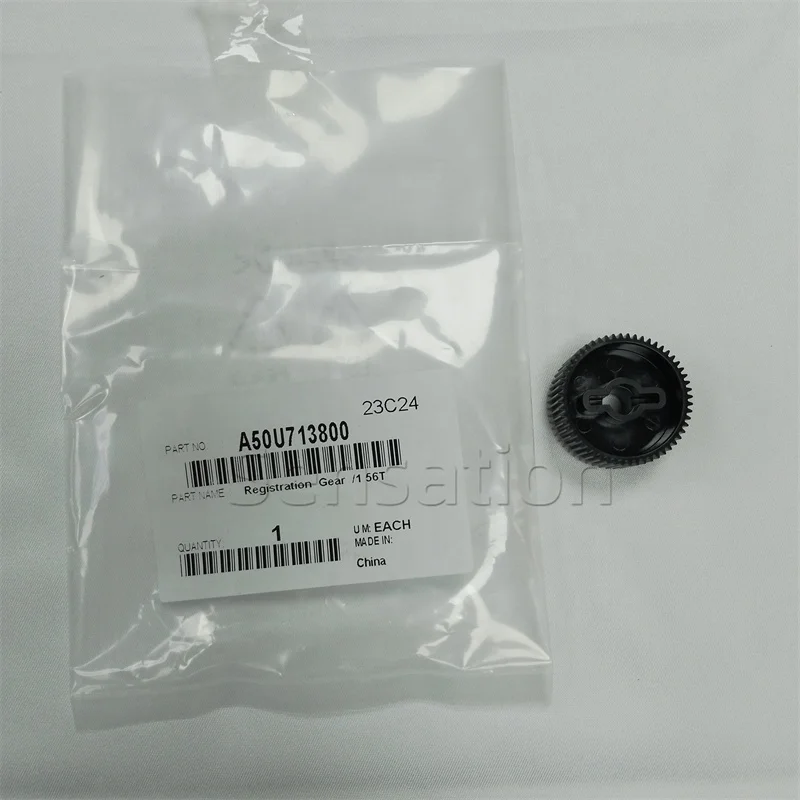Sensation Factory Supply A50U713800 Original Quality Registration Gear /1 56T for Konica Minolta Bizhub PRESS C1060 C1070