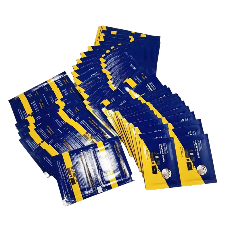 High Quality Eyeglasses Cleaning Wipes Cell Phone Tissue Anti Fog Optical Wipes Lens Glasses Screen Wet Wipes