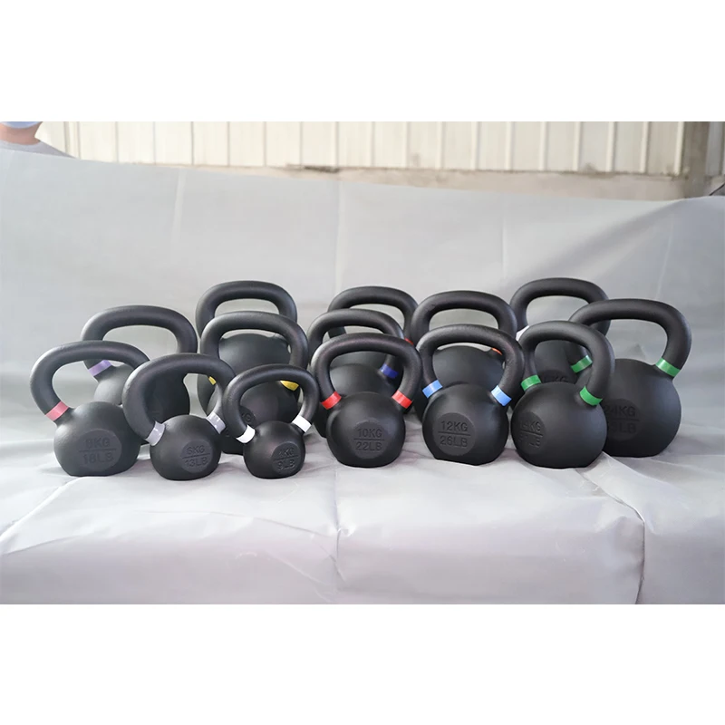 Powder Coated Cast Iron Kettlebell 4-50kg
