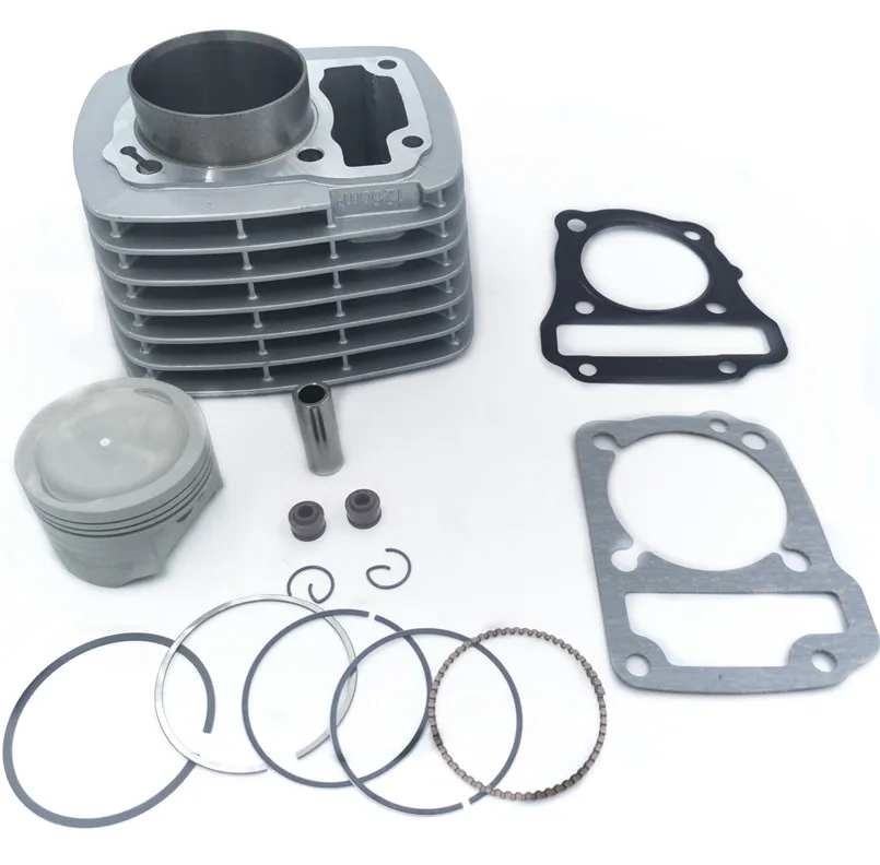 Цилиндрические детали двигателя мотоцикла sit KYY125 WH125 CB125, CBZ, запасные части 52,4 мм, sdh125комплект отверстий цилиндра для поршня honda cb125
