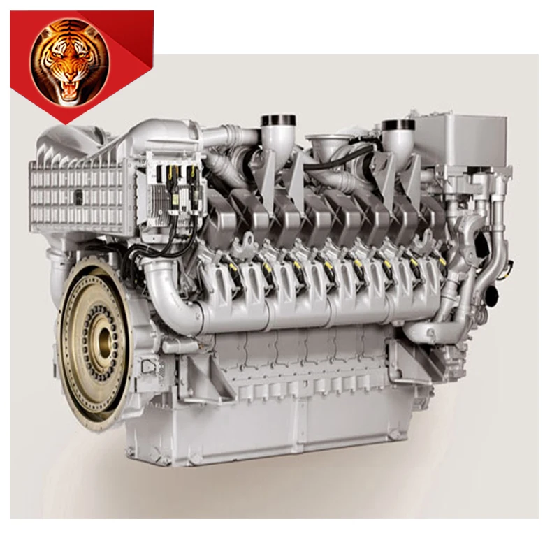 MTU USA original brand 90% refurbishment rebuild 12V 4000 S81 diesel engine