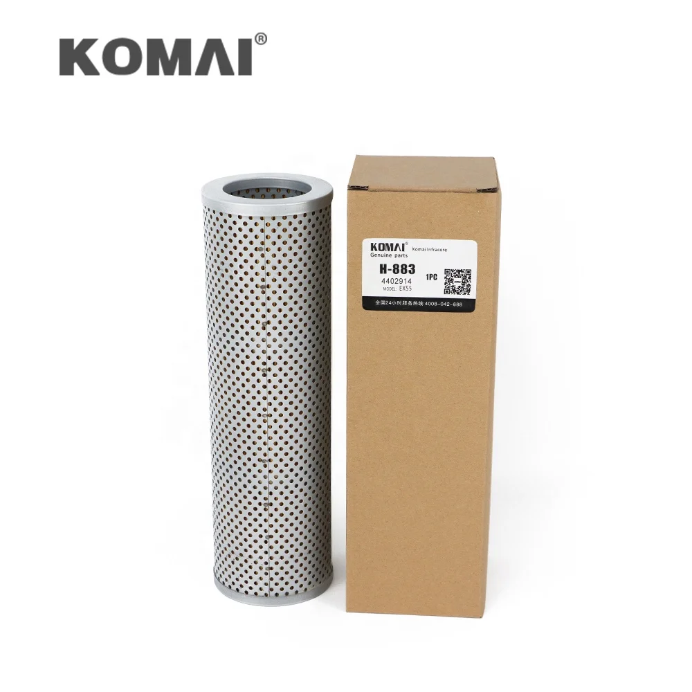 Hydraulic filter element 4402914 cross reference for hitachi excavator filter P502442 SH 60577