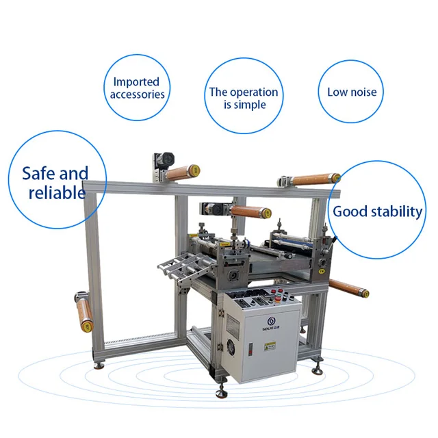 Customized Professional Made Fast Speed Round Knives Rotary Die Cutting Machine With Magnetic Cylinder