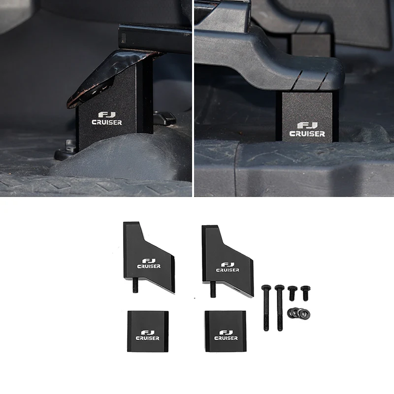 Automotive Parts Aluminum Alloy Car Seat Heightening Parts For Toyota Fj Cruiser