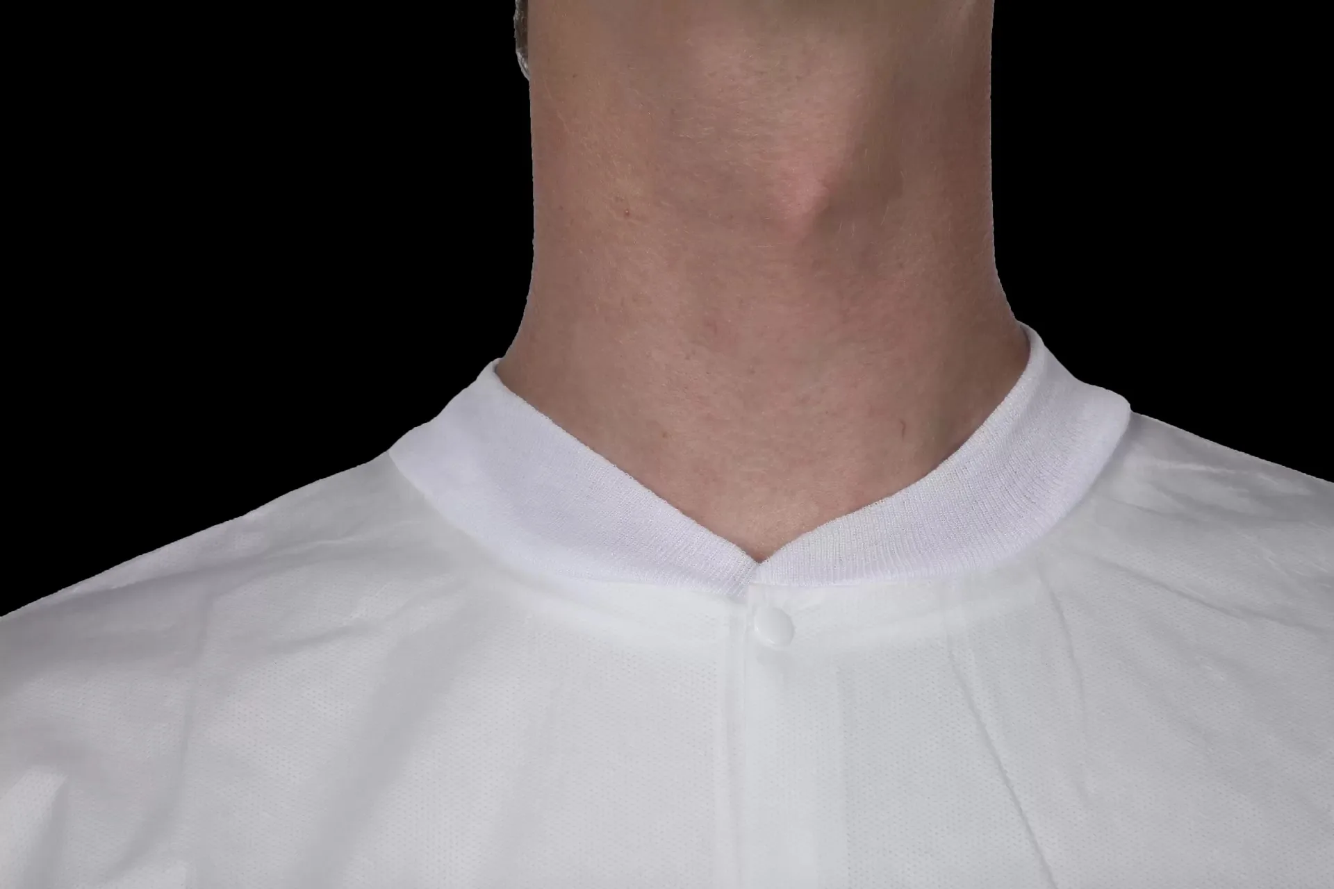 New Non woven  Medical Lightweight With Kimono Style  Disposable Individually Dustproof Lab Coat