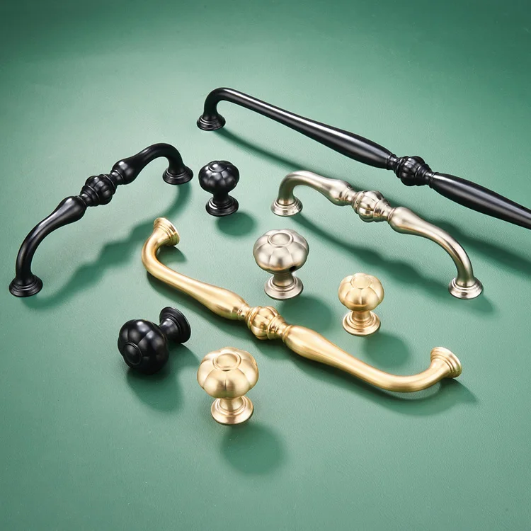 HONGHUI Modern design pulls dresser drawer pulls kitchen unit handles luxury furniture handles & knobs