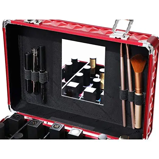 Professional Makeup Brush Bag 3 Layers Cosmetic Artist Organizer Kit