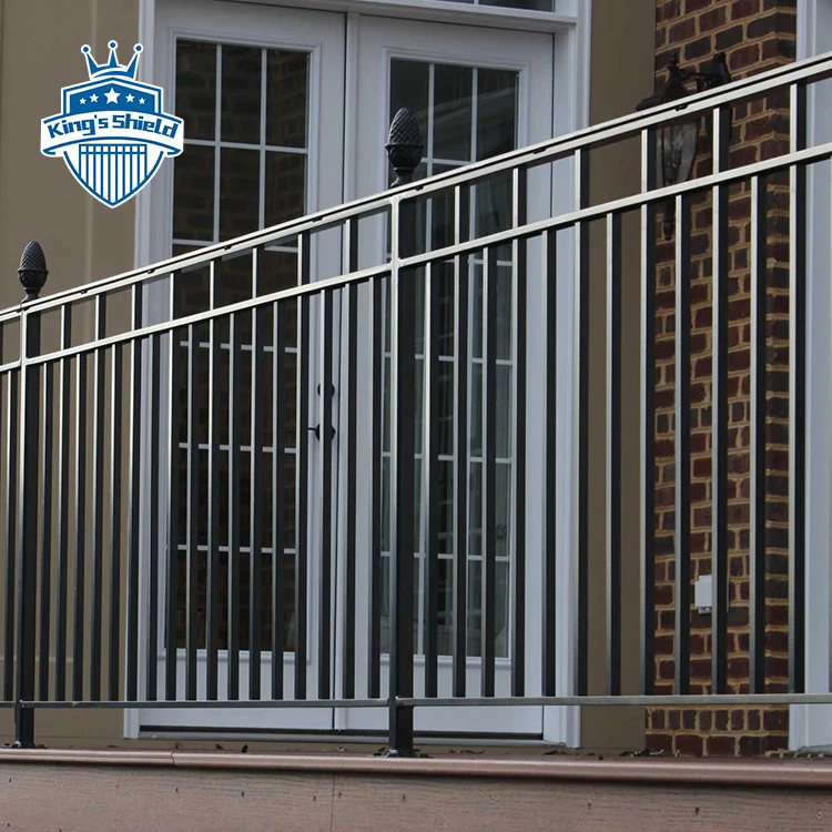 Decorative High Quality Aluminum Fence Customized Balcony Railing balconies veranda terrace Stair Handrailing
