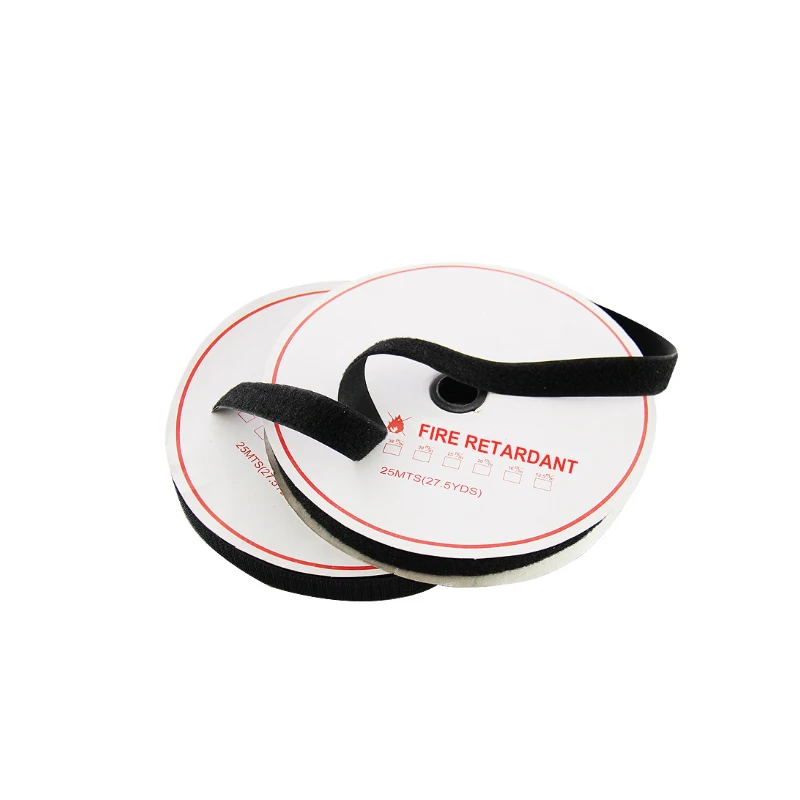 Fireproof flame retardant Velcroes wholesale retardant high temperature resistant heat insulation fire fighting fastener