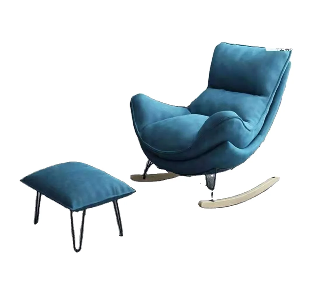 Modern European Style Luxury Recliner Sofa Set Single Lazy Leather Sofa Bed