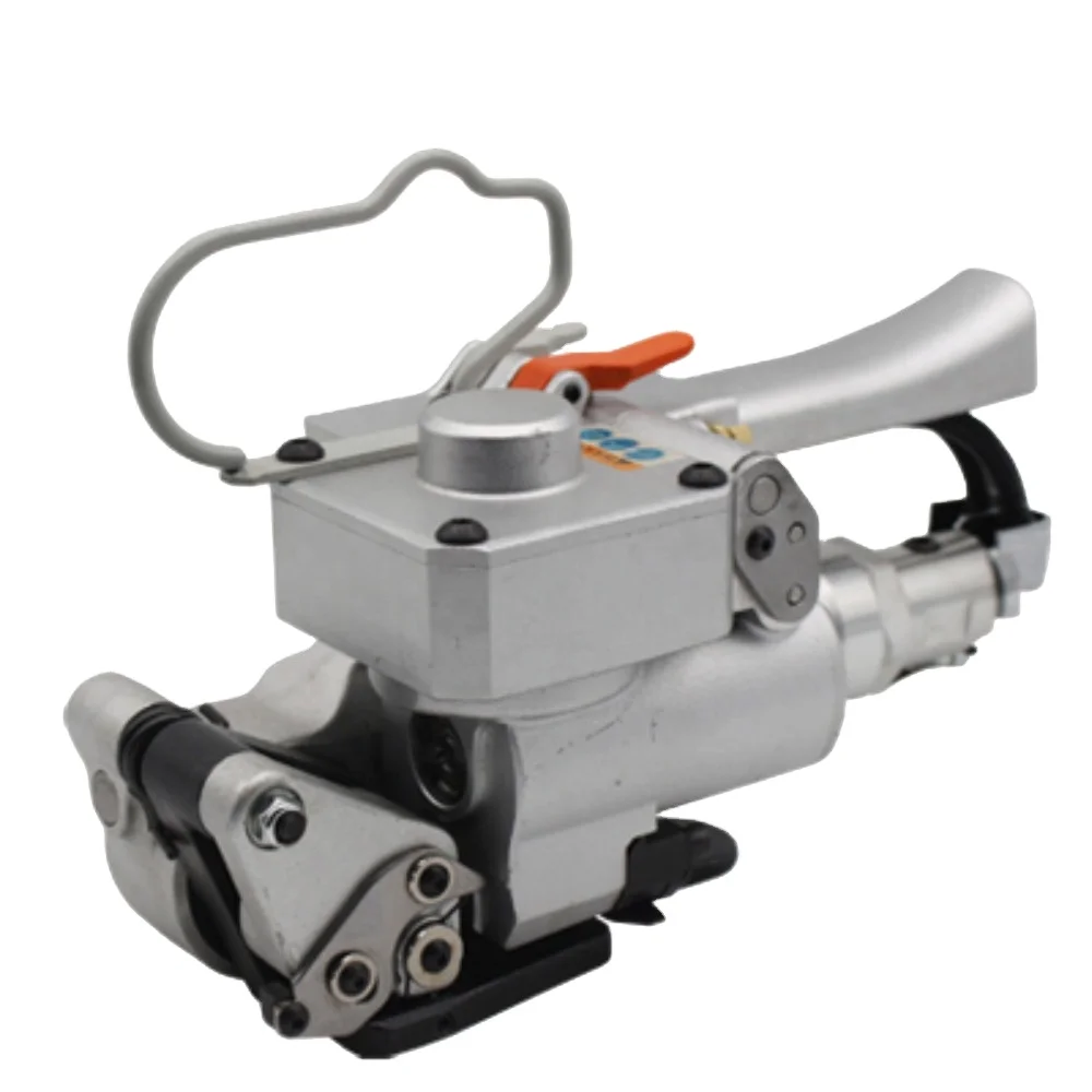 Packing Tool PneumaticTool Holding Steel Bar PP/PET Plastic Belt Tensioner Portable Pneumatic Automatic XQD19 Strapping Machine