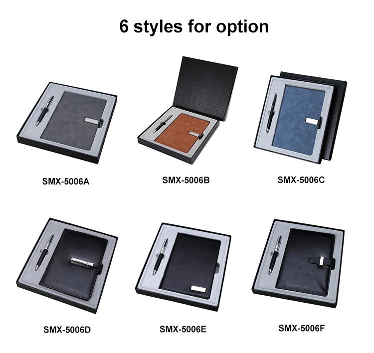 stock available customer gift set notebook pen two piece gift sets for company